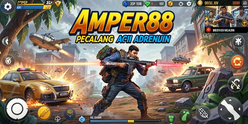 Gameplay intens dan seru dalam AMPER88 penuh aksi.