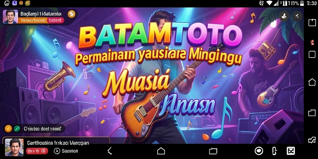Tampilan gameplay yang seru dan dinamis dalam BATAMTOTO.