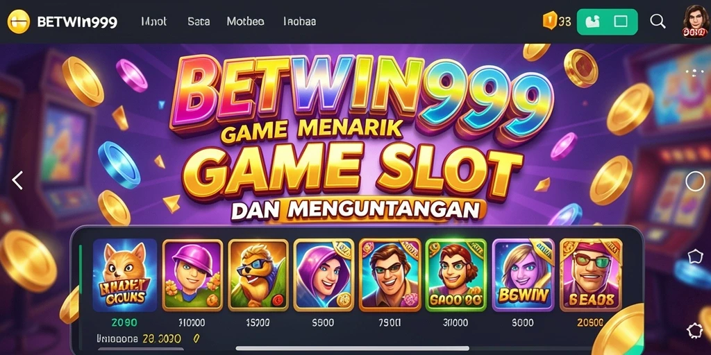 Tampilan menarik dari gameplay slot BETWIN999 yang menegangkan.