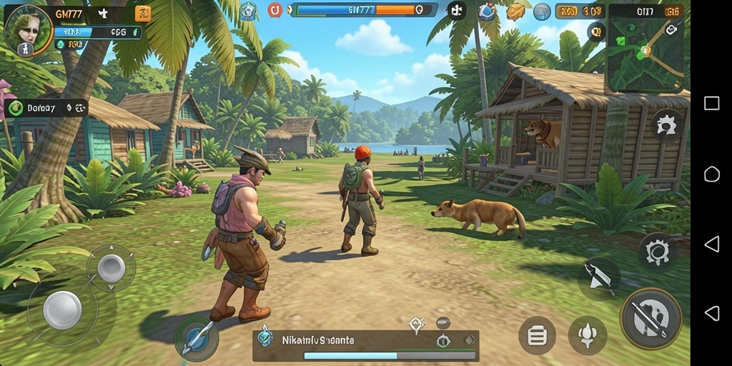 Tampilan gameplay menarik dari GM777 yang penuh tantangan.