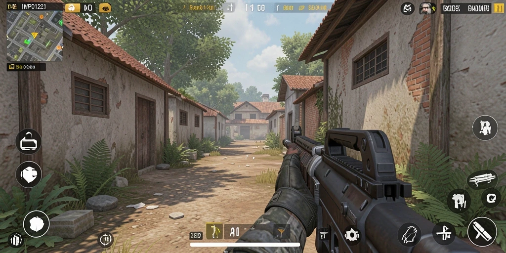 Tampilan gameplay MPO1221 yang intens dan menegangkan.