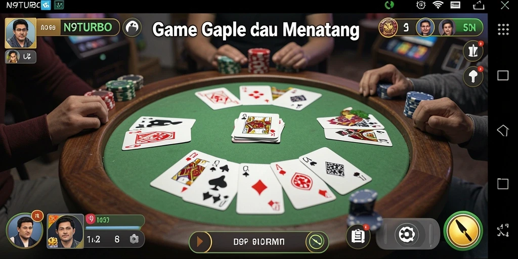 Screenshot gameplay yang menarik dari N9TURBO.