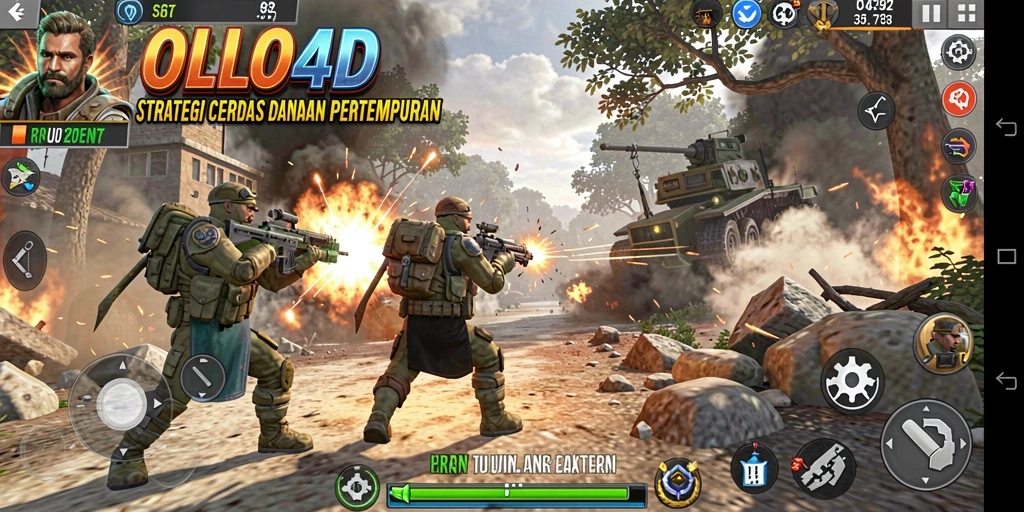 Screenshot tampil menarik dengan tampilan gameplay strategis yang dinamis.