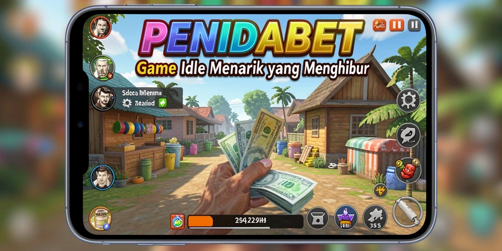 Tampilan gameplay PENIDABET yang menarik dan penuh warna.