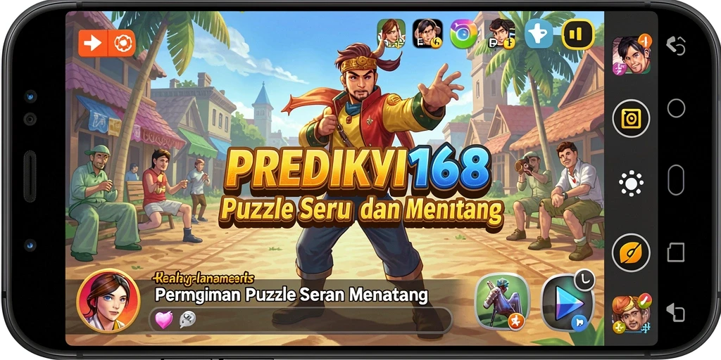 Tangkapan layar gameplay PREDIKSI168 yang seru dan penuh tantangan puzzle.