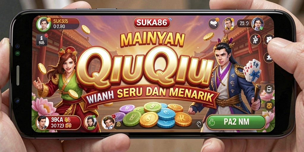 Screenshot gameplay QiuQiu yang menarik dan seru.