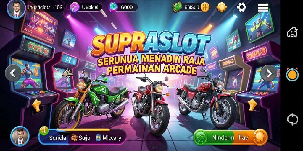 Tampilan gameplay seru dari SUPRASLOT dengan grafis memukau.